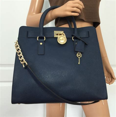 kijiji canada michael kors navy hamilton lock purse|michael kors purse in Hamilton .